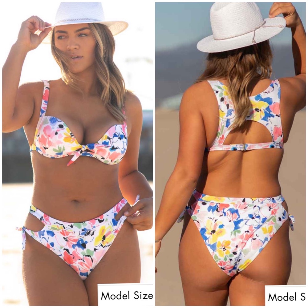 Voda Swim Racerback Push Up Bikini (Nwot) - image 1